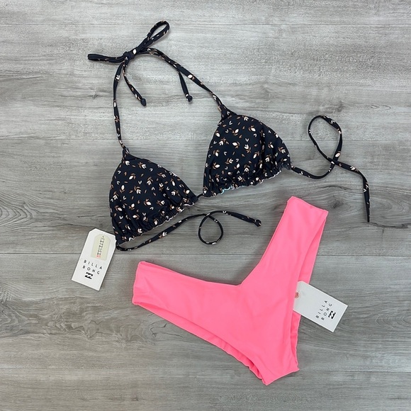 ☀️BILLABONG☀️ TROPIC MOON TRI FIJI BIKINI SET - Picture 4 of 15